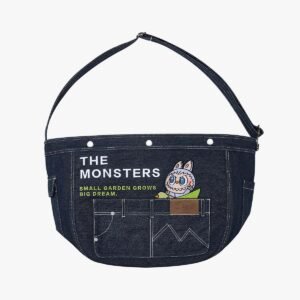 Labubu Sac Messager en Jean – Série Fall In Wild