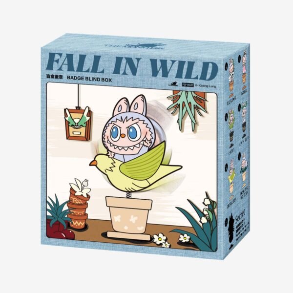 Labubu Badge Monstera Datura – Série Fall In Wild - Image 2