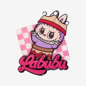 Aimant pour Frigo Labubu Bishop – Série Let’s Checkmate