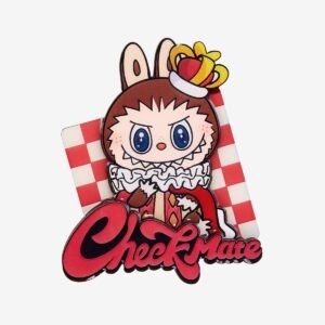 Aimant pour Frigo Labubu King – Série Let’s Checkmate