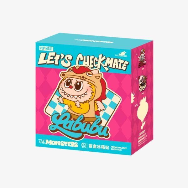 Coffret Complet de 6 Aimants Labubu – Let’s Checkmate (Édition Complète) - Image 2