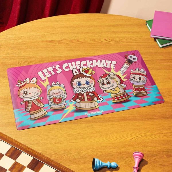 Tapis de Bureau Labubu pour Ordinateur – Série Let’s Checkmate - Image 2